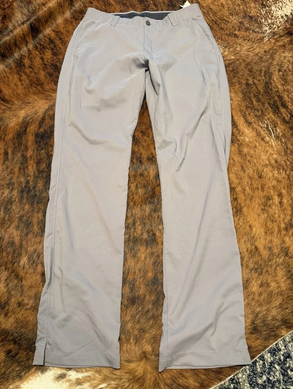 Under Armour Pants Mens 34x34 Gray The Showdown Pant Performance Golf Wicking